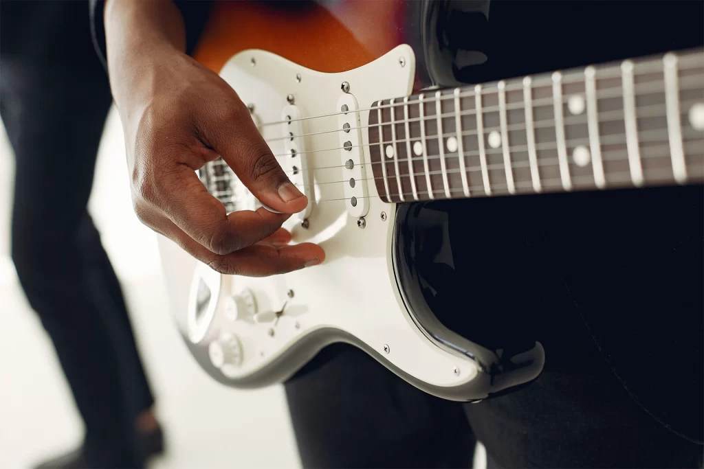 cours de guitare électrique à domicile