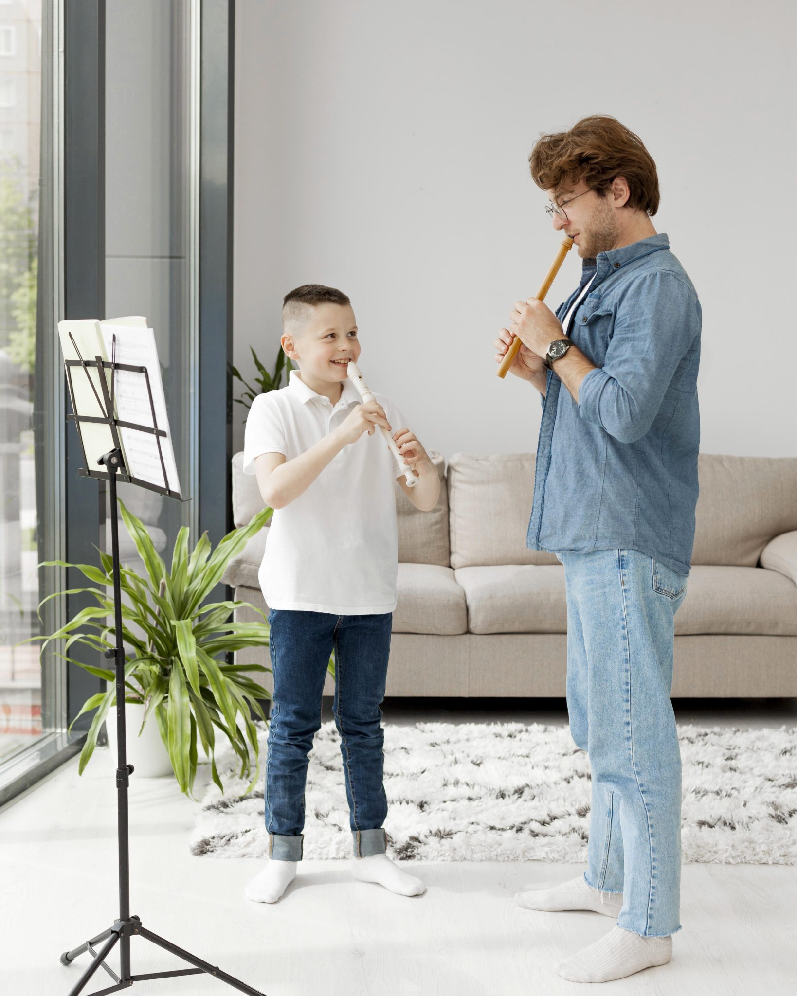 cours de flûte à bec à domicile
